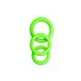 3 pcs Cock Ring Set - Glow in the Dark - Neon Green - 3