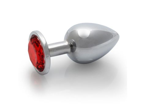 Round Gem Butt Plug - Medium - 6