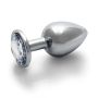 Round Gem Butt Plug - Large - 9