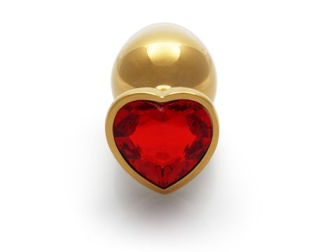 Heart Gem Butt Plug - Medium - 5