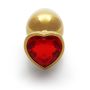 Heart Gem Butt Plug - Medium - 6