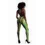 Bodystocking with Halterneck - Green - XS/XL - 3