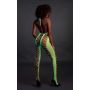 Bodystocking with Halterneck - Green - XS/XL - 6