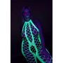 Bodystocking with Halterneck - Green - XS/XL - 10