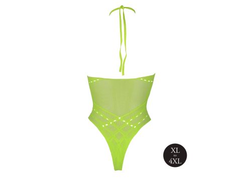 Body with Halter Neck - Neon Green - XL/XXXXL - 7