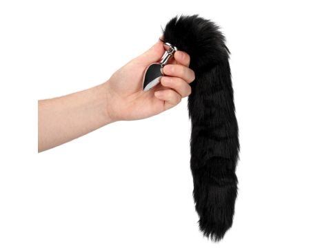 Fox Tail with Metal Butt Plug - 9