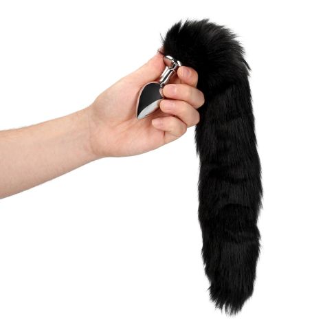 Fox Tail with Metal Butt Plug - 9