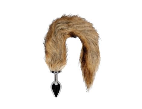 Fox Tail with Metal Butt Plug - 5