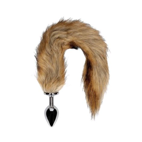 Fox Tail with Metal Butt Plug - 5