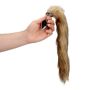 Fox Tail with Metal Butt Plug - 10