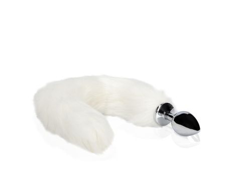 Fox Tail with Metal Butt Plug