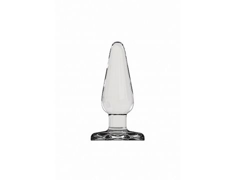 Butt Plug - Basic - 3 Inch - Glass