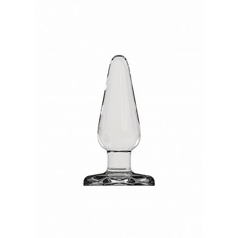 Butt Plug - Basic - 3 Inch - Glass