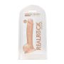 Silicone Dildo With Balls - 22,8 cm - Flesh - 3