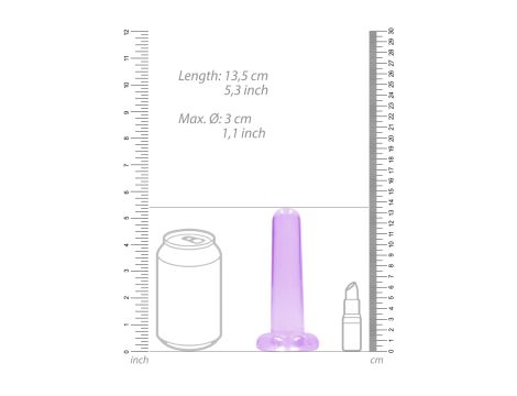 Non Realistic Dildo with Suction Cup - 5,3""""/ 13,5 cm - 5