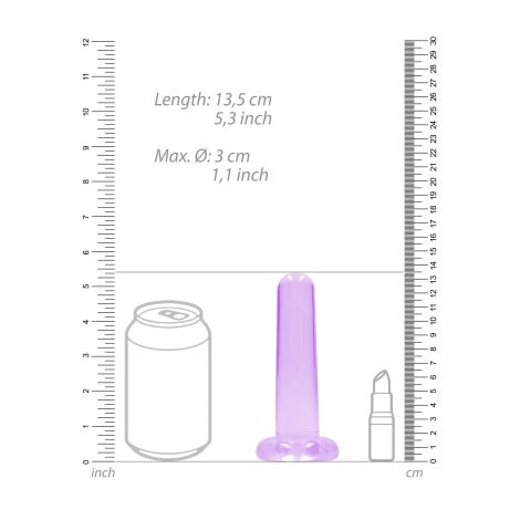 Non Realistic Dildo with Suction Cup - 5,3""""/ 13,5 cm - 5