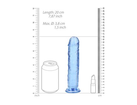 Straight Realistic Dildo with Suction Cup - 7'' / 18 - 2