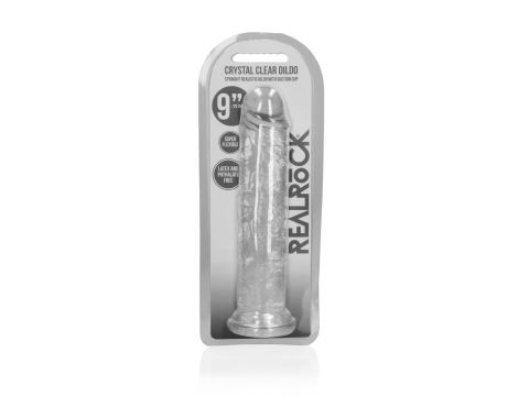 Straight Realistic Dildo with Suction Cup - 9'' / 23 - 2