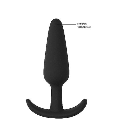 Slim Butt Plug - Black - 5