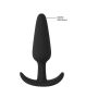 Slim Butt Plug - Black - 6