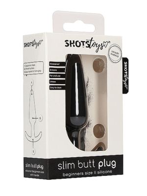 Slim Butt Plug - Black - image 2