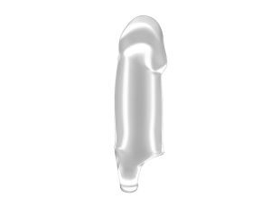 No.37 - Stretchy Thick Penis Extension - Translucent - image 2