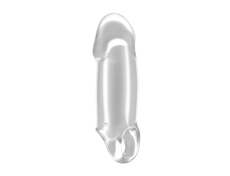 No.37 - Stretchy Thick Penis Extension - Translucent