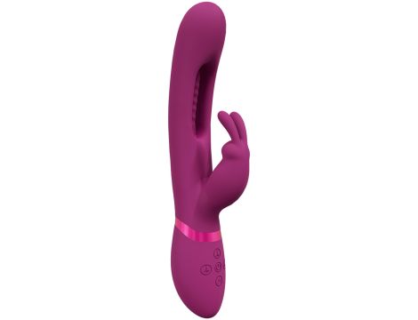 Mika - Triple Rabbit with G-Spot Flapping - Pink