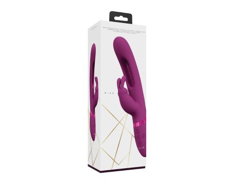 Mika - Triple Rabbit with G-Spot Flapping - Pink - 2