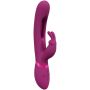 Mika - Triple Rabbit with G-Spot Flapping - Pink - 2