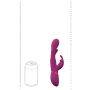 Mika - Triple Rabbit with G-Spot Flapping - Pink - 7