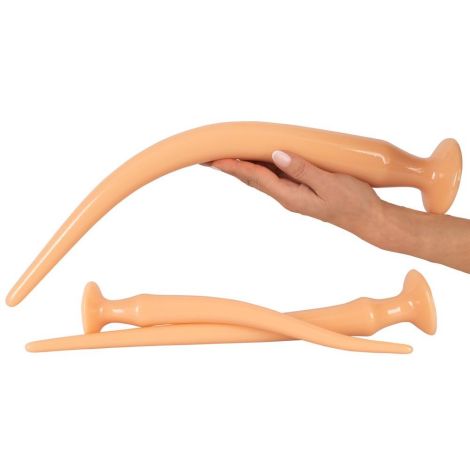 Super Long Butt Plug Set flesh - 5