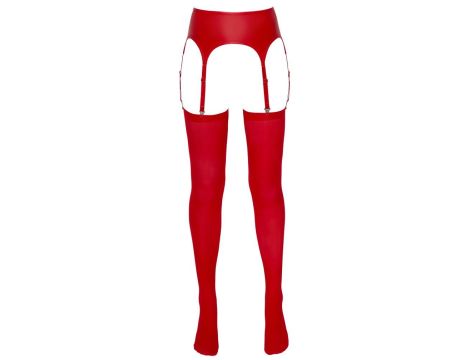 Suspender Belt Red L/XL - 7