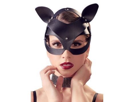 Bad Kitty Cat Mask Rhinestones - 2