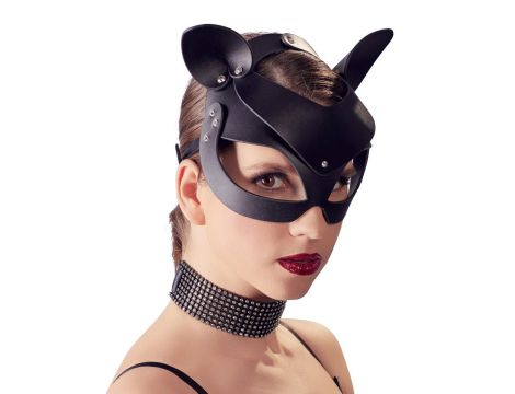 Bad Kitty Cat Mask Rhinestones - 3