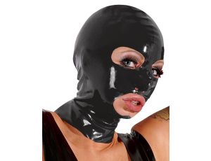 Latex Mask black - image 2