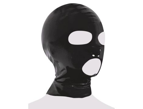 Latex Mask black - 4