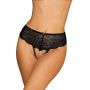 Bielizna-Pearlove figi czarne M/L - 2