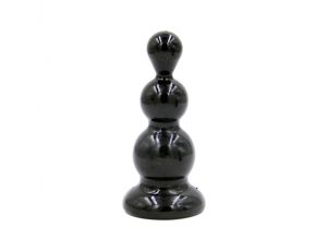 Rocket drill 3,2 inch black  anal plug 3,2 inch / 8 cm