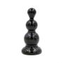 Rocket drill 3,2 inch black  anal plug 3,2 inch / 8 cm - 2