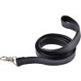 Kinky collar black  collar with leash  adjustable - 3