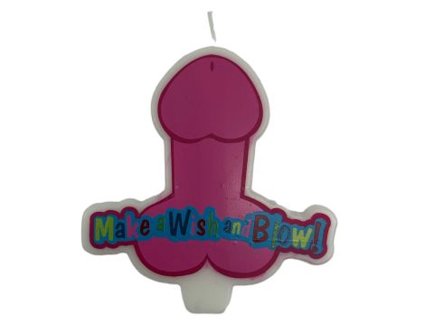 Świeczka-Party Penis Candle XL Pink - 2