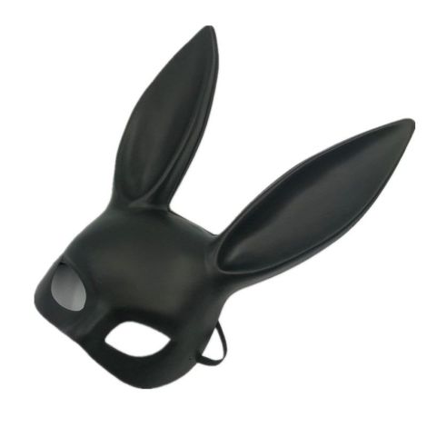 Maska - Bunny Mask Black - 3