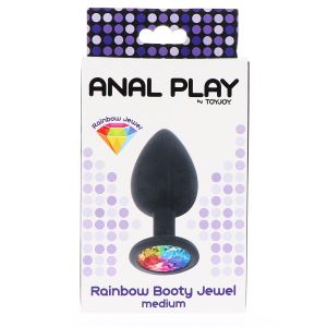 Rainbow Booty Jewel Medium Black - image 2