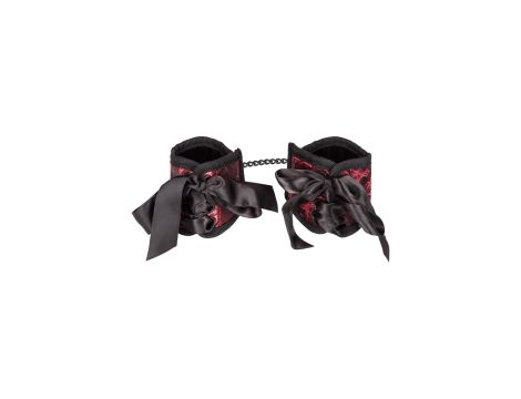 Scandal Corset Cuffs Black