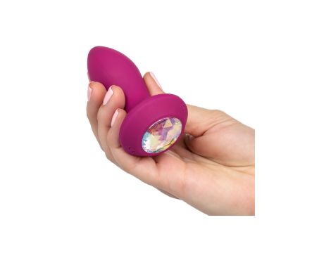 Vibrating Petite Crystal Probe Purple - 4