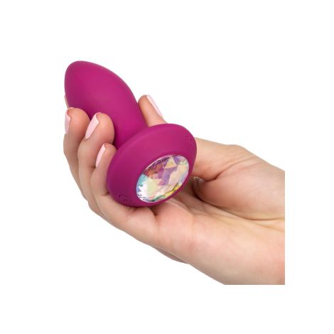 Vibrating Petite Crystal Probe Purple - 4