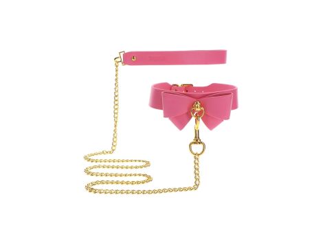 Collar and Leash Pink - 3