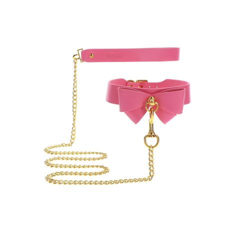 Collar and Leash Pink - 3