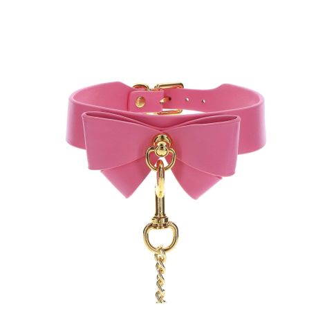 Collar and Leash Pink - 5